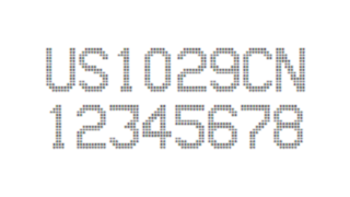 喷码字体3-双排点阵字体-10x15-各个品牌喷码机字体应有尽有